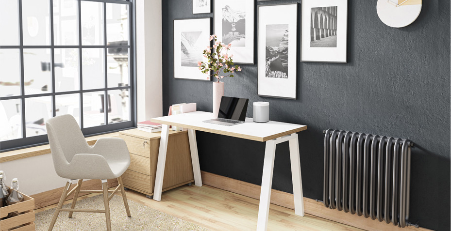 bureau design, télétravail, siège de bureau, scandinave