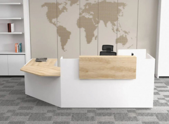 Prix d'une banque d'accueil : combien prévoir ? (2026)